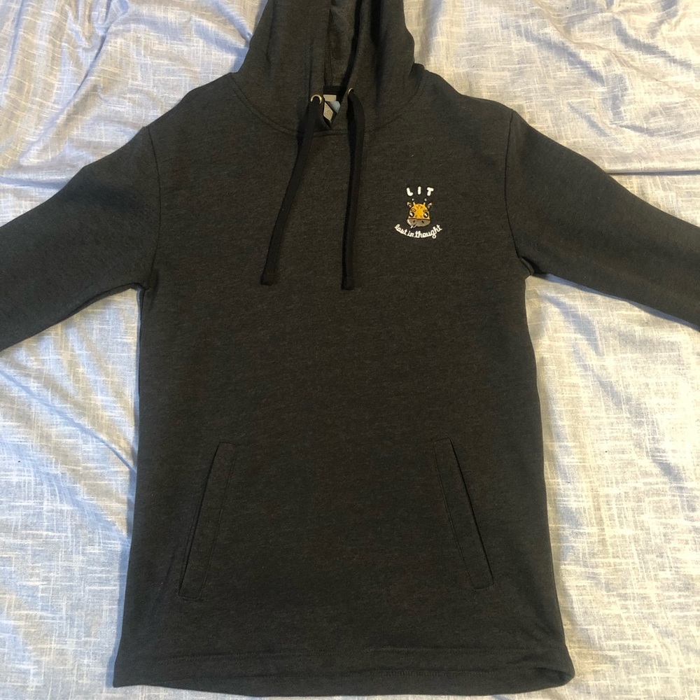Lost in Thought Giraffe hoodie